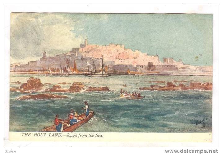 The holy land, JOPPA from the sea , Israel, 00-10s