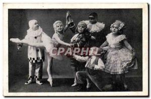 Postcard Old Dwarf Dwarves lilliputian Russian Katia Paris Casino