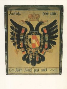 Tittmoning Posthausschild 1803 German Post Office Sign Postcard