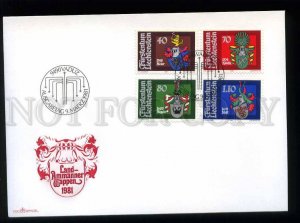 210356 Liechtenstein Coat of Arms of country Ammanner FDC