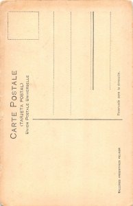 L353 Argentina 1910 Necochea Rio Quequen Sea Moonlight postcard