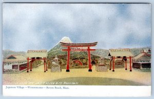 Pre-1907 JAPANESE VILLAGE WONDERLAND REVERE BEACH MASSACHUSETTS POSTCARD