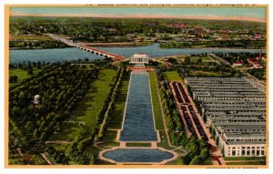 Washington D.C.  Lincoln Memorial from WWashington Monument