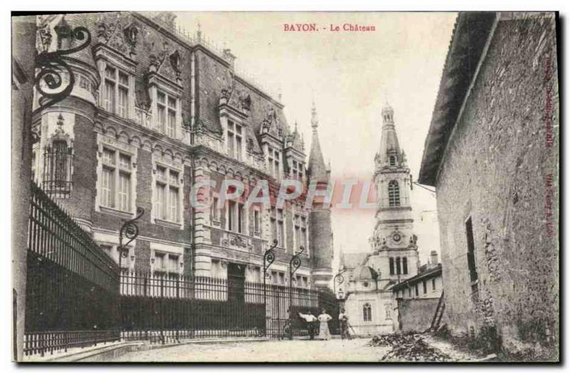 Old Postcard Bayon Le Chateau