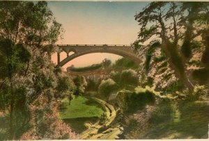 Valle de la Petrusse et Pont Adolphe - Luexembourg Postcard