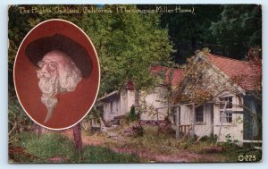 OAKLAND, CA California ~ THE HIGHTS Home of Poet JOAQUIN MILLER 1924 Postcard