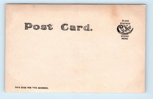 RPPC General Store Pickle Barrel Donkey Wagon Real Photo Postcard