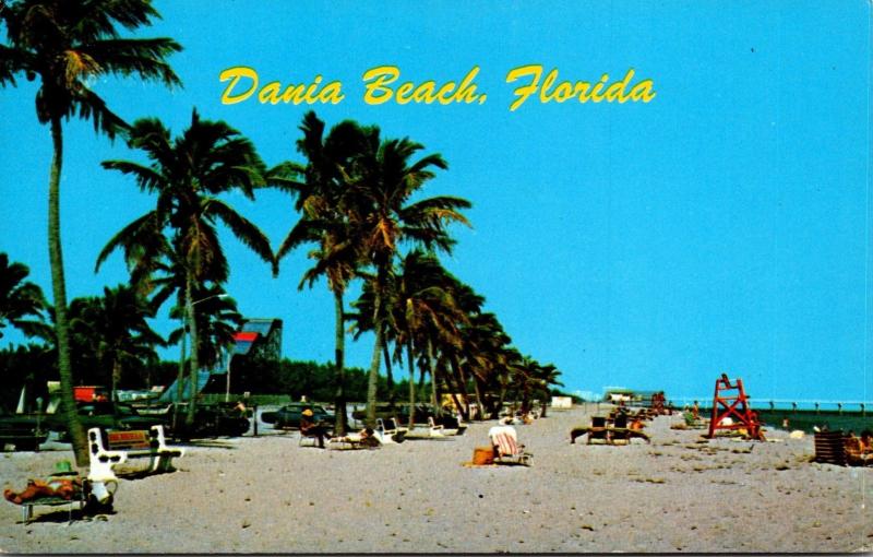 Florida Dania Beach Looking North