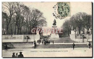 Old Postcard Nantes The Dead Army Monument To Motherland