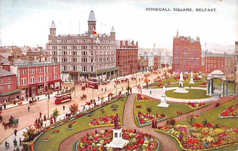 Donegall Square Belfast Ireland Unused 