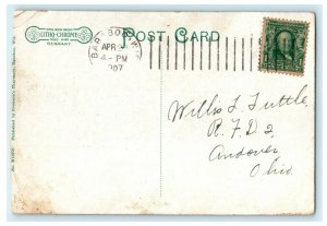 1907 Devil's Doorway, Devil's Lake, Baraboo, Wisconsin WI Postcard 