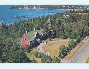 Unused Pre-1980 TOWN VIEW SCENE Welshpool - Campobello Island NB p8433