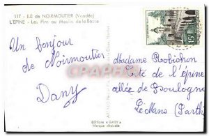 Postcard Old Island Normoutier Vendee Thorn les Pins at the Moulin de la Bosse