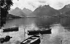 BR11496 Lac d Annecy les bords du lac  real photo  france