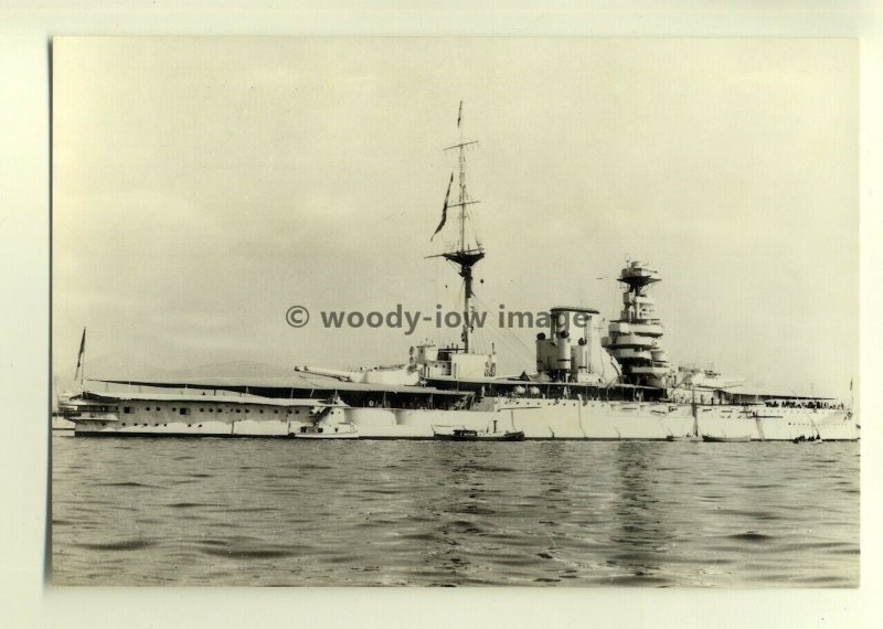 na0266 - Royal Navy Warship - HMS Queen Elizabeth - postcard