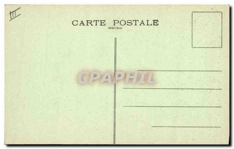 Old Postcard Folklore The ancestor Black Mountains