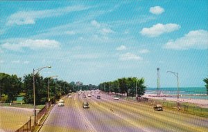 Illinois Chicago Outer Drive Near North Avenue Beach