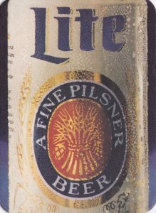 Advertising Miller Brewing Company Milwaukee Wisconsin Miller Lite Can
