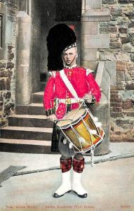 Scottish The Black Watch Kettle Drummer (Full Dress) Embossed Postcard