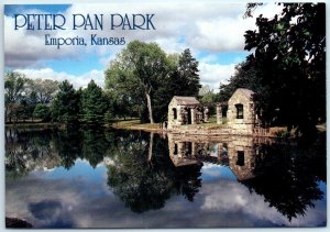 Postcard - Peter Pan Park - Emporia, Kansas