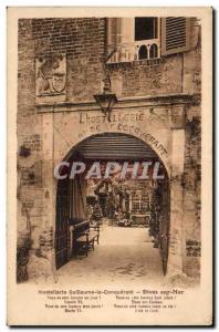 Dives sur Mer - Hostellerie William the Conqueror - Old Postcard