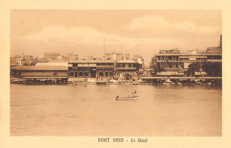 Group Of 8 Alexandria Egypt Port Said Misc Scene Antique Postcards K40594