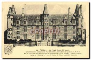 Old Postcard Nevers Ducal Palsis Formerly Chateau Du Duc De Nevers Currently ...