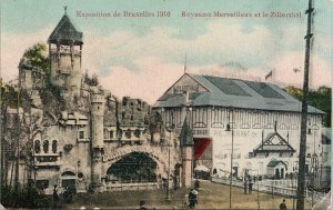 Exposition de Bruxelles 1910 Royaume Merveilleux et le Zillerthal Postcard E79