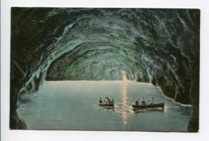 426008 ITALY CAPRI Campania Grotta Azzurra boats Vintage postcard