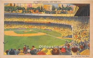 Polo Grounds New York City, NY, USA Stadium 1944 Ink Stamp 