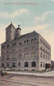 Iowa Council Bluffs Post Office 1912