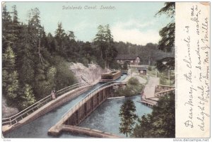 Dalslands Canal , Sweden , PU-1906