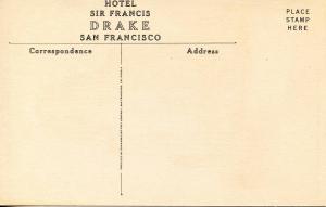 CA - San Francisco, Hotel Sir Francis Drake