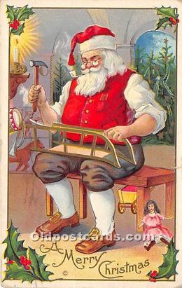 Santa Claus Christmas 1912 