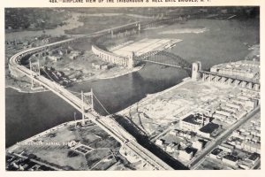 Airplane View of the Triborough and Hells Gate card # 48A