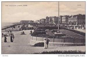 The Western Lawns, Hove (Sussex), England, UK, 1900-1910s