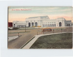 Postcard Union Station Washington DC