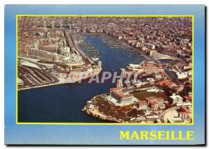 Modern Postcard Marseille Vieux Port