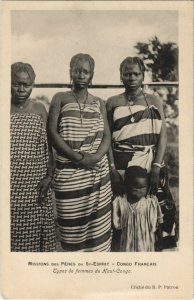 PC MISSION CATHOLIQUE TYPES DE FEMMES DU HAUT-CONGO FRENCH CONGO (A22819)