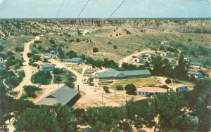 Canyon Texas Ceta Canyon Methodist Camp 1971 Aerial View Chrome Postcard