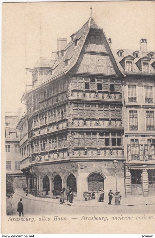 STRASSBURG, France [When Germany] , 1890s ; Altes Haus