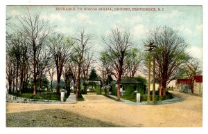 RI - Providence. North Burial Ground Entrance