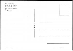 CONTINENTAL SIZE SIGHTS SCENES & SPECTACLES OF MADRID SPAIN 1960s - 1980s #16