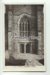 cu1891 - West Entrance to St. Mildred's Church in Tenderden, Kent - Postcard