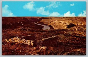 Vinegroon  Texas  Ghost town   Postcard