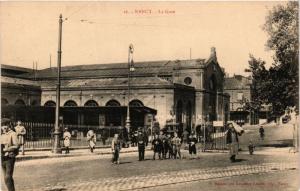 CPA NANCY - La Gare (386121)
