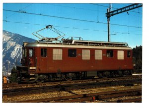 Electric Locomotive, Spiez, Switzerland, 1982