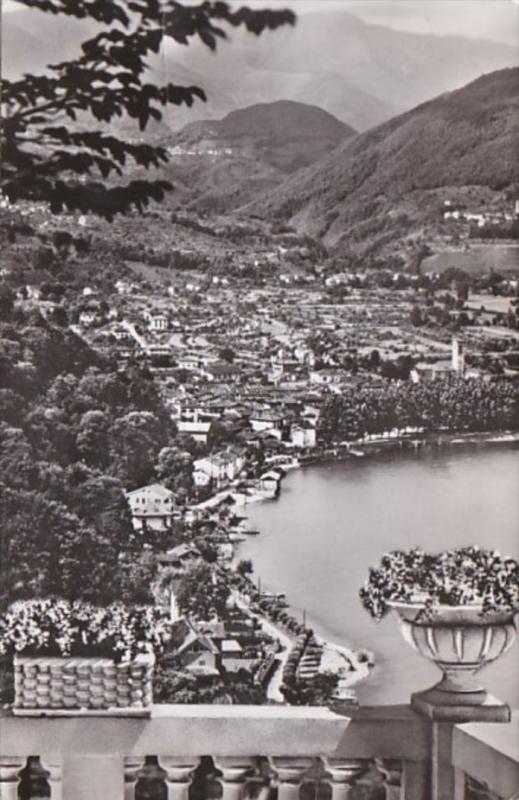 Switzerland Caslano Lago di Lugano 1954 Photo