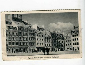 3173462 POLAND Warsaw Old market Vintage postcard