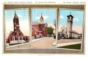 Postcard CHURCH SCENE Wilmington Delaware DE AP5641